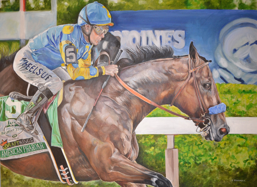 LATEST PRODUCT - AMERICAN PHAROAH PRINT