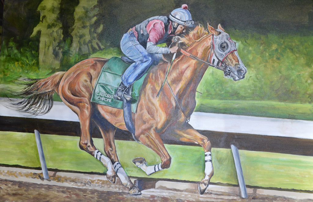 CALIFORNIA CHROME ART PRINT 30%