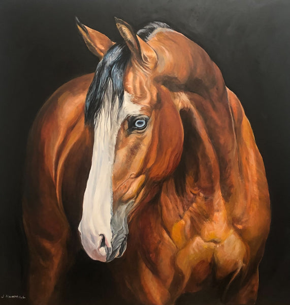 BLUE EYED MARE
