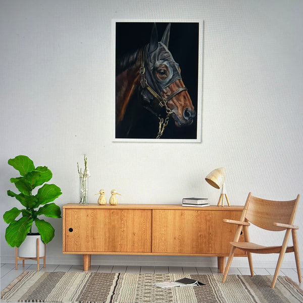 WINX WITH HOOD CANVAS PRINT ON STRETCHER
