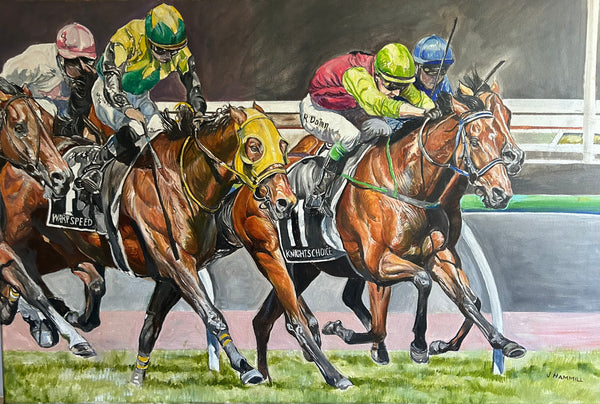 KNIGHTS CHOICE WITH ROBBIE DOLAN WINS THE 2024 MELBOURNE CUP
