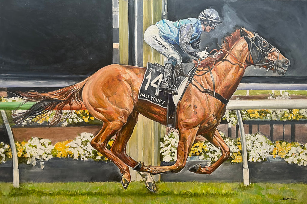 HALF YOURS WITH JAMIE MELHAM FINE ART PRINT