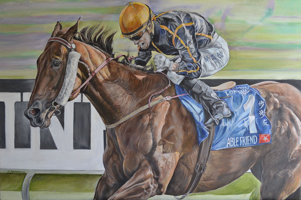 ABLE FRIEND WITH JOAO MOREIRA FINE ART PRINT