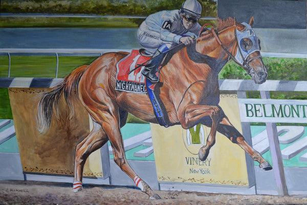 Night Maneuver with Ryan Curatolo at Belmont