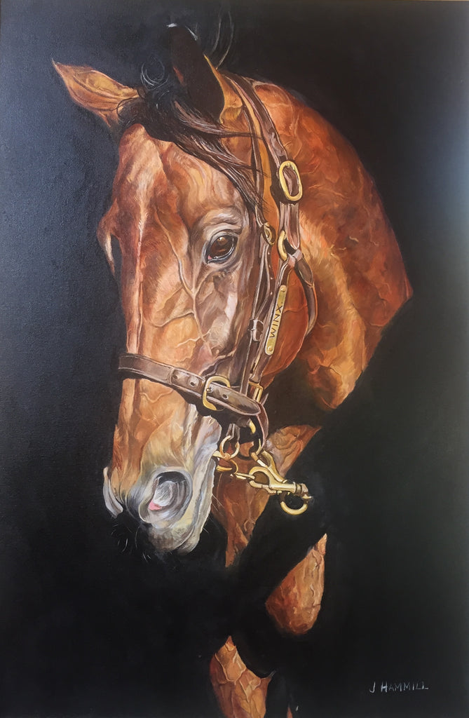 WINX - QUEEN OF THE TURF FINE ART PRINT