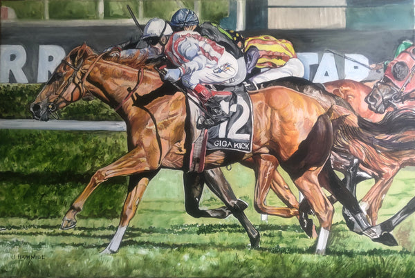 GIGA KICK FINEART PRINT