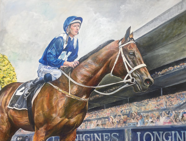 WINX AND HUGH BOWMAN AT ROSEHILL