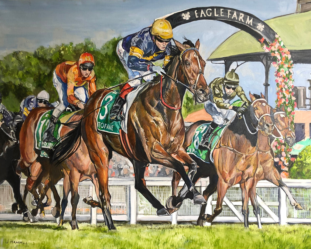 TOFANE'S WIN AT EAGLE FARM.