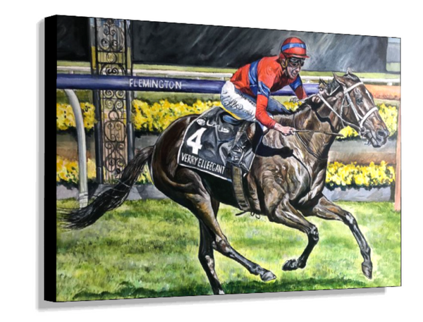 VERRY ELLEEGANT WINS THE 2021 MELBOURNE CUP.